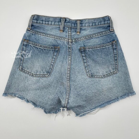 J. Galt High-Waisted Mom Style Denim Shorts Size Medium / 25 - Picture 2 of 4